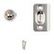 National Hardware National Hardware Satin Nickel Steel Drive-In Ball Catch 5 in. 3 in. 1 pk N830-107 - alternate 3